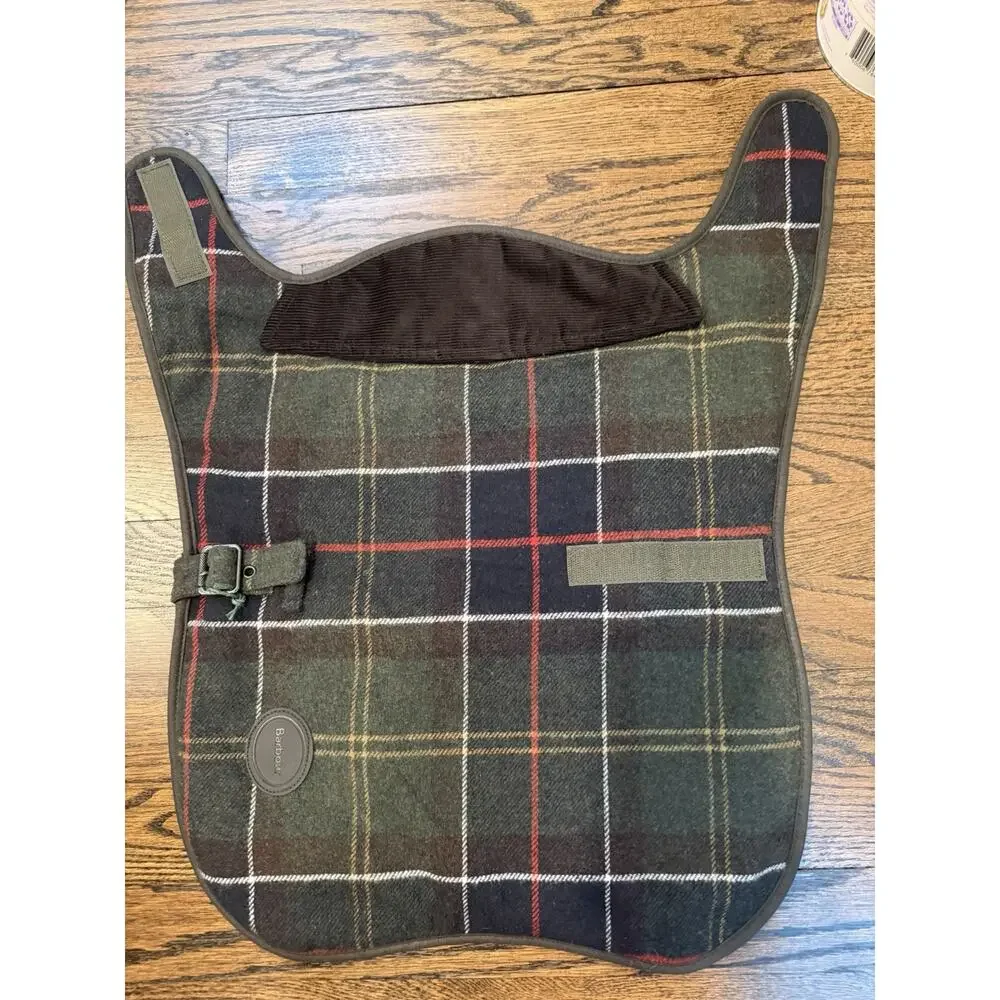 Barbour Wool Touch Fleece Lined Dog Coat Waterproof Sz M NEW $98